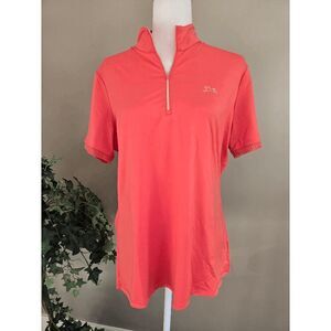 R.J. Classics Equestrian Polo Shirt Sz XXL Apricot